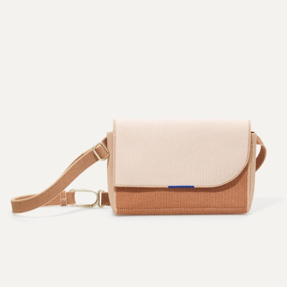 Rothy’s Belt Bag, Small, Tan / Red
